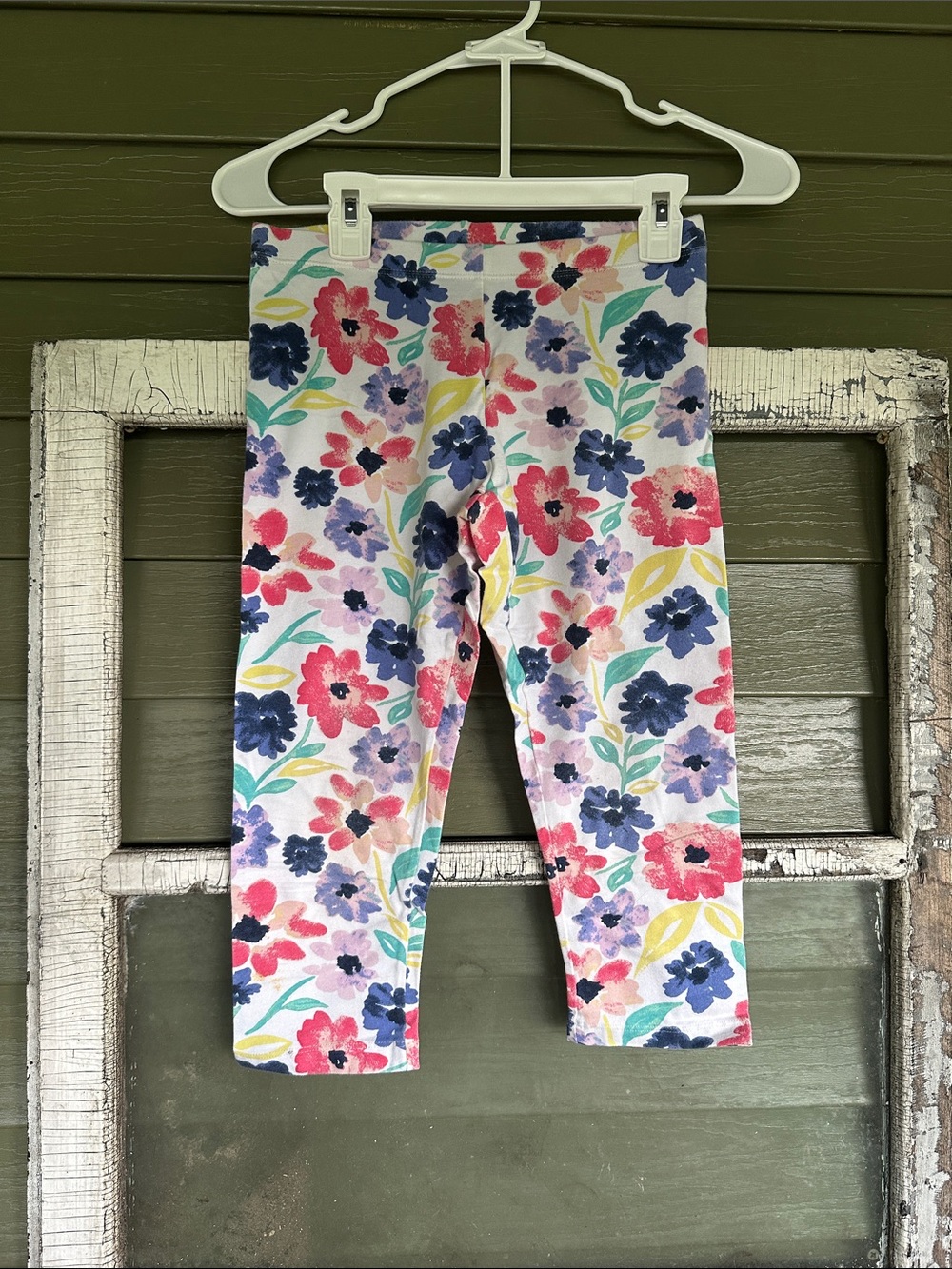 wonder nation Floral Leggings in Pink, Blue, Yellow